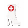 White Nurse Boots for Women