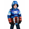 Kids Captain America Puffer Jacket