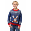 Reindeer LED Light Up Ugly Christmas Sweater for Boys