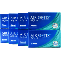 CIBA Vision Air Optix Aqua 8-Box Monthly Contacts