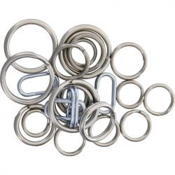 TEC Accessories 10 Tec Accessories Split Ring Kit with Snap Lid Storage Container