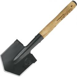 Condor 2818 Wilderness Survival 104 Carbon Steel Shovel with American Hardwood Handle