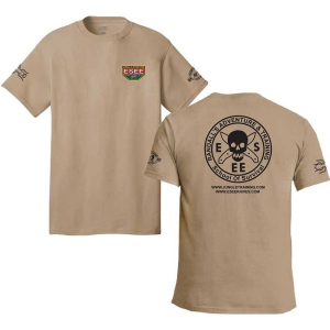 ESEE TSBRNMED Brown Training T Shirt Medium