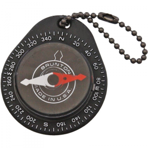 Brunton 91606 Brunton Gear Key Ring Compass with Five-Degree Graduation