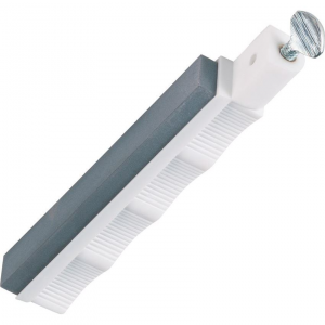 Lansky BHA Natural Black Hard Sharpening Hone with Slip Resistant Finger Grooves