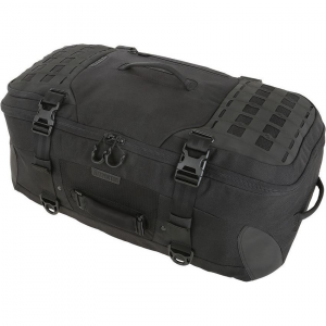 Maxpedition RSMBLK IRONSTORM Adventure Travel Bag with Black Ballistic Nylon Construction