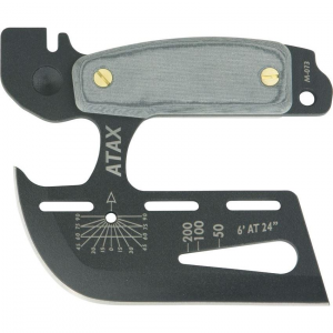 TOPS ATAX01 ATAX Hand Axe with Gray Micarta Handle