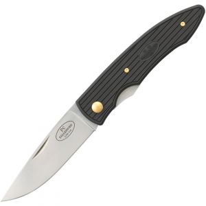 Fallkniven CAU PC Black/Gold Drop Point Linerlock Folding Pocket Knife