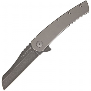 Ontario 8875 Carter Prime Titanium EDC Framelock Folding Pocket Knife