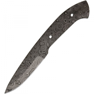 Alabama Damascus Steel 039 Damascus Blade Knife with One Piece Damascus Steel Construction