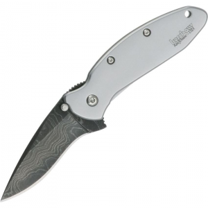 Kershaw 1620DAM Scallion Damascus Framelock Folding Pocket Knife