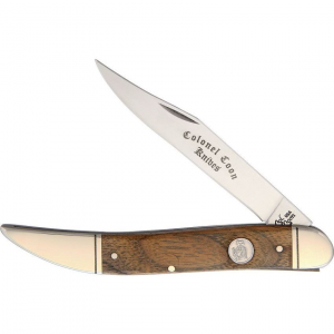 Colonel Coon 93W Large Toothpick Folding Pocket Knife Walnut Handle