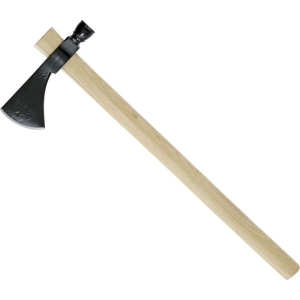 Cold Steel 90PHH Pipe Hawk Axe with Straight Grain Natural Color Hickory Handle