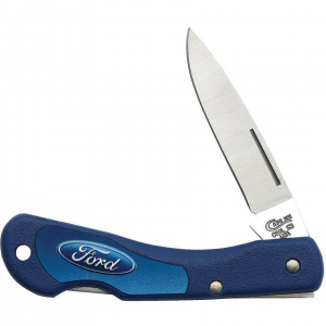 Case 14311 Ford Mini Blackhorn Blue Lockback Folding Pocket Knife