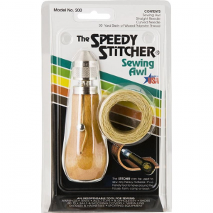 Speedy Stitcher 200 Speedy Stitcher Sewing Awl Bobbin Wound with 14-Yards Of Waxed Coarse Thread