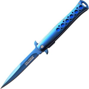 Tac Force 884BL Blue Assisted Opening Linerlock Folding Pocket Knife
