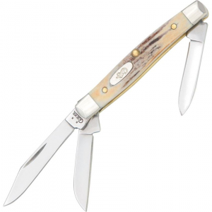 Case 178 Small Stockman Folding Pocket Knife with Stag Handle