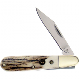 Hen & Rooster 241DS Folder Stag Knife with Genuine Deer Stag Handle