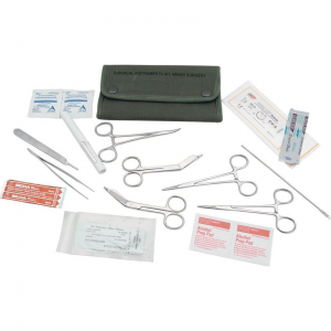 First Aid Kits 80122 First Aid Field Survival Surgical Kit with Scalpel Handle