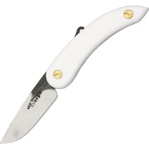 Svord Peasant 140 Peasant Folding Pocket Knife with White Polypropylene Handle