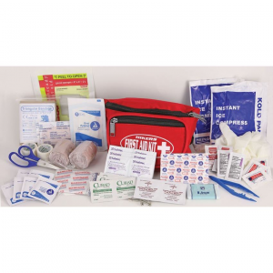 First Aid Kits 130 First Aid Hiker Survival Kit with Adjustable Waist Band