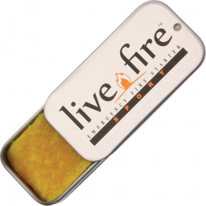 Live Fire 05 Live Fire Fire Starter Sport Single with Waterproof