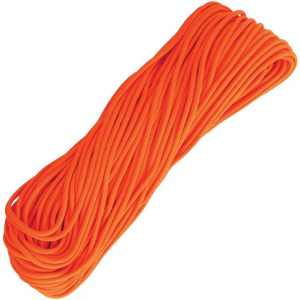 Marbles 1171H 100 Feet Paracord Neon Orange with 550 Paracord Construction