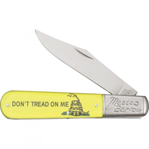 Novelty 257 Dont Tread On Me Barlow With Clear Acrylic Handle