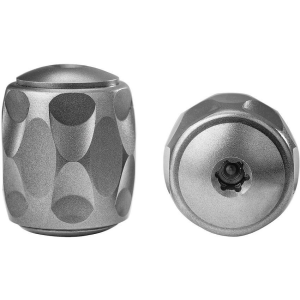 Lion Steel TIPGY Lion Steel Knives Tip Lanyard Bead Gray with Titanium Construction