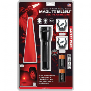 Maglite 88204 ML25LT LED Flashlight Safety with Aluminum Construction