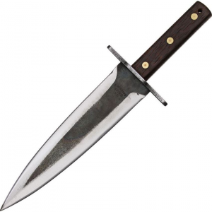 Svord VHB Hog Beater Carbon Tool Steel Double Edged Dagger Blade with Brown Hardwood Handle