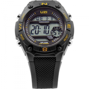 Uzi WZS01 Shock Digital Watch Black and Orange