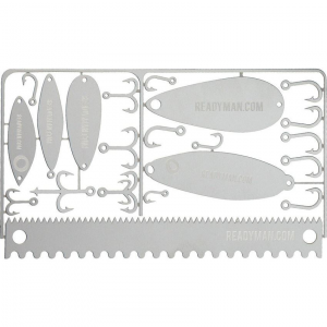 Readyman 05 Fisherman's Survival Card with Stainless Steel Construction