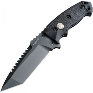 Sig 37122 EX-F01 Gray Cerakote Finish Fixed Tanto Knife with Black G10 Handle