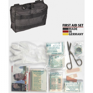 Miscellaneous 4379 M4379 First Aid Kit MOLLE Pouch with Black Nylon MOLLE Compatible Belt Sheath
