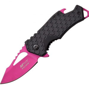 MTech 882PK Pink Assisted Opening Framelock Folding Pocket Knife
