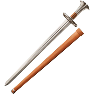 Kingston Arms 24940 Katzbalger Arming Highly Detailed Stainless Hilt Sword