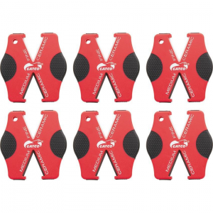 Gatco 6224P Super Micro X with Red ABS Handle - Pack of Six