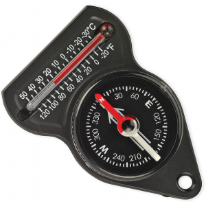 NDUR 51560 Mini Compass with Thermometer and Wind Chill Table