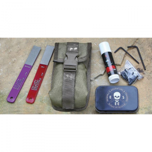 ESEE MAINTKIT Knife Maintenance Kit with OD Green Nylon pouch and Plastic Fastener