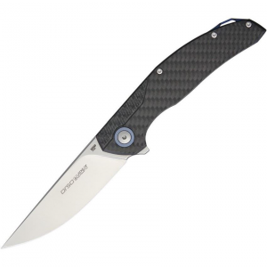 Viper 5966FC Orso Linerlock M390 Bohler Satin Blade Knife with Carbon Fiber Handle