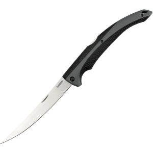 Kershaw 1258 6 1/4" Stainless Fillet Blade Knife with Gray Composite Handle