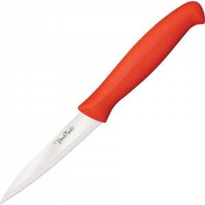 Benchmark 210 Ceramic Tomato Knife with Red Polymer Handle