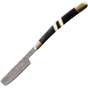 Elk Ridge 955WBCB Folding Razor with Black Pakkawood Handle