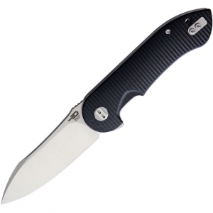 Bestech G17A1 Torpedo Linerlock Knife with Black G10 Handle