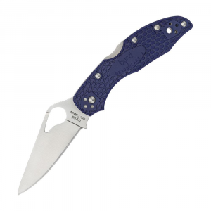 Byrd 04PBL2 Meadowlark 2 Lockback Knife Blue Bi-Directional Texture FRN handle