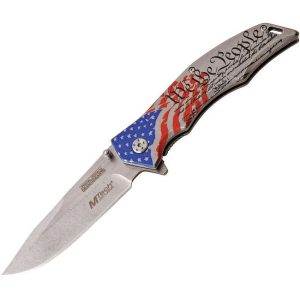 MTech XA849SW Constitution Linerlock Knife with Stainless Handle