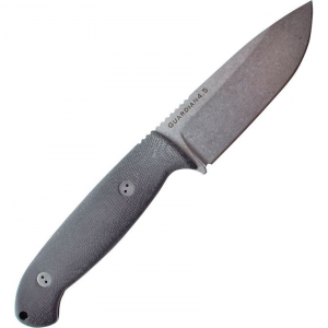 Bradford 45S101 Guardian 4.5 3D Knife with Black Canvas Micarta Handle