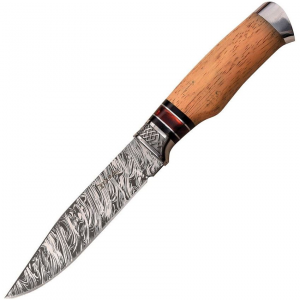 Elk Ridge 20014MP Fixed Blade Knife with Maple Handle
