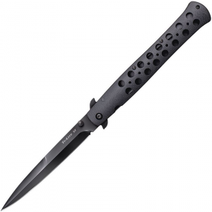 Cold Steel 26C6 Ti-Lite Black Linerlock Knife Black Handles